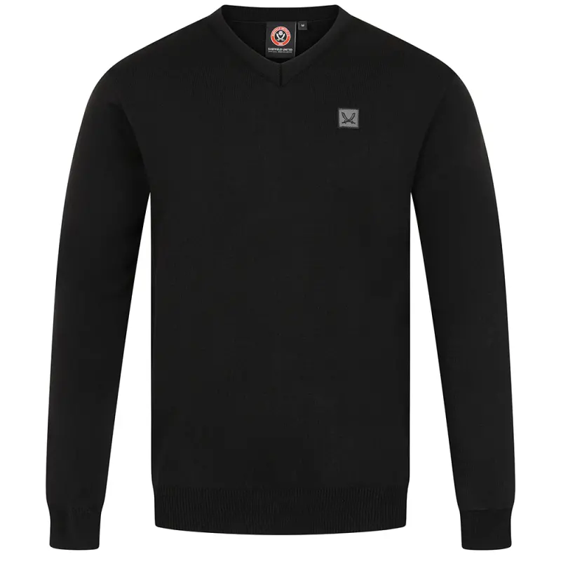 sword-v-neck-sweat-black-tlb00024 Category | SUFC Shirts & Football Gear